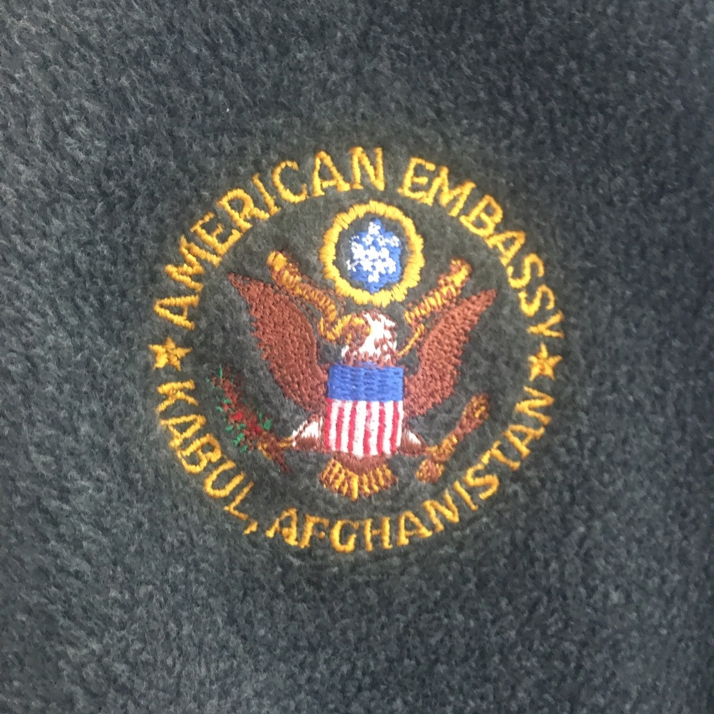 U.S. Embassy mens fleece vest xxxl